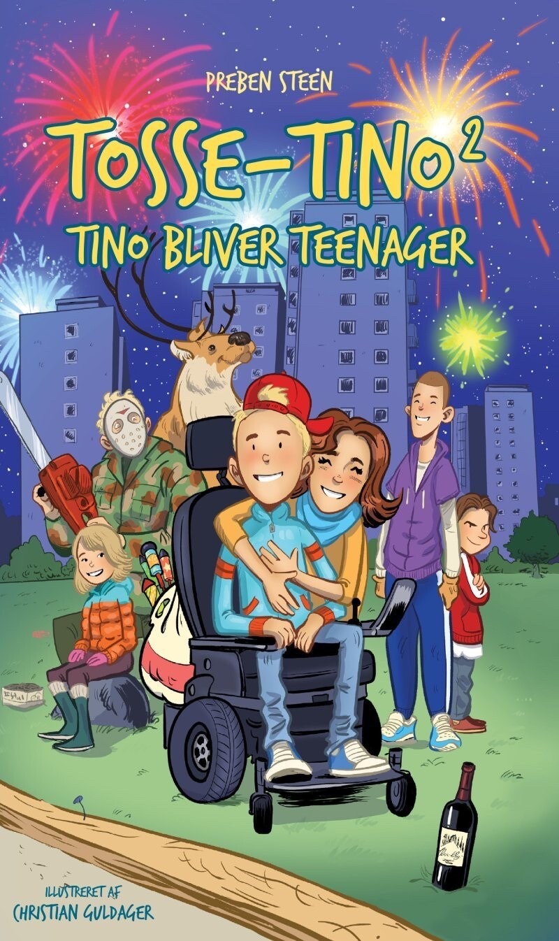 Bogomslag: Tosse-Tino² – Tino bliver teenager