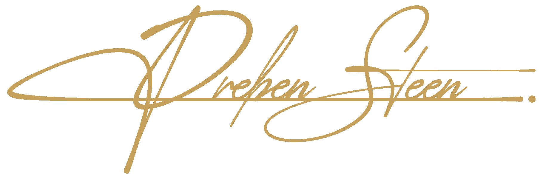 Preben Steens signatur